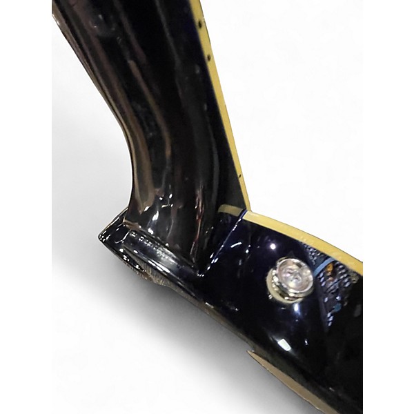 Used 2014 Epiphone Les Paul Standard Pro Faded Blue Jean Solid Body Electric Guitar