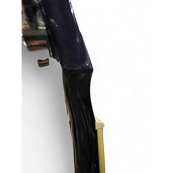 Used 2014 Epiphone Les Paul Standard Pro Faded Blue Jean Solid Body Electric Guitar