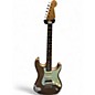 Used 2020 Fender Ron Thorn Masterbuilt Imperial Arc HSS Stratocaster Shoreline Gold Solid Body Electric Guitar thumbnail