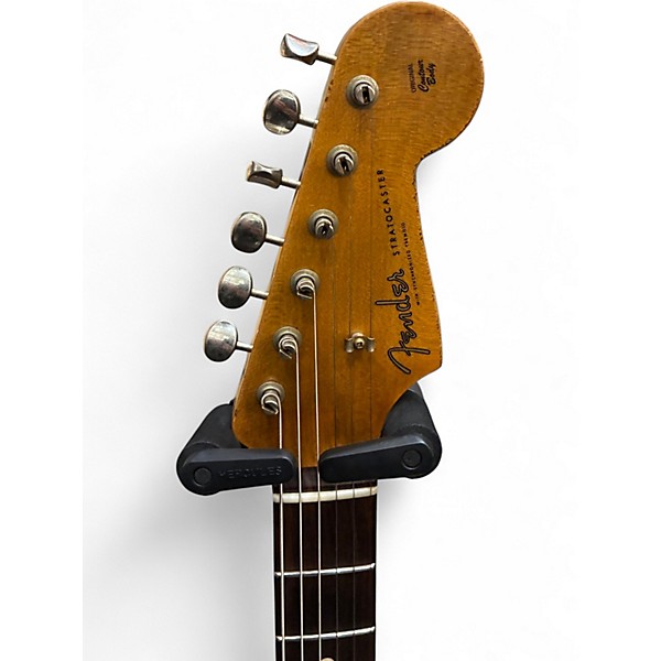 Used 2020 Fender Ron Thorn Masterbuilt Imperial Arc HSS Stratocaster Shoreline Gold Solid Body Electric Guitar