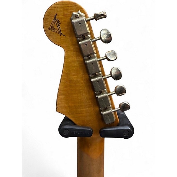 Used 2020 Fender Ron Thorn Masterbuilt Imperial Arc HSS Stratocaster Shoreline Gold Solid Body Electric Guitar