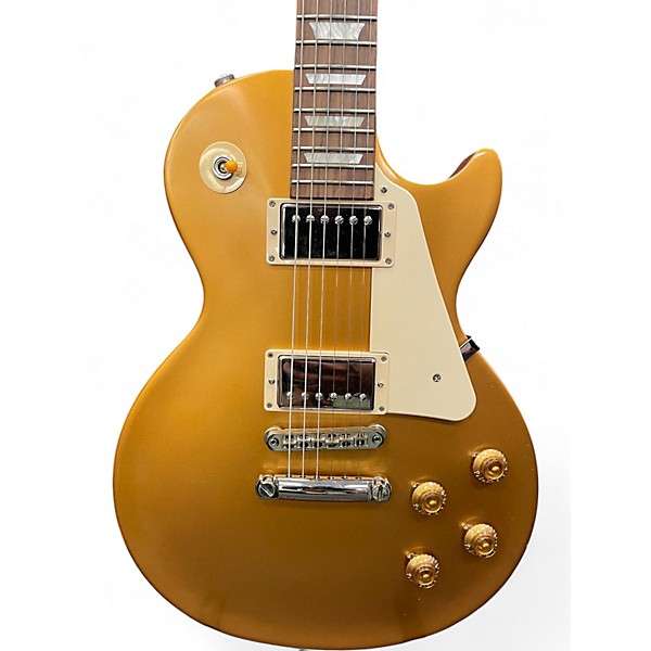 Used 2018 Gibson 2018 '50s LES PAUL TRIBUTE  GOLD Solid Body Electric Guitar