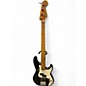 Used 1998 Fender American Deluxe Precision Bass Black Electric Bass Guitar thumbnail