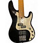 Used 1998 Fender American Deluxe Precision Bass Black Electric Bass Guitar