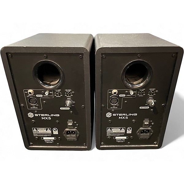 Used Sterling Audio MX5 Pair Powered Monitor