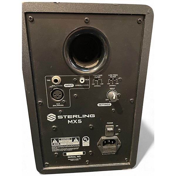 Used Sterling Audio MX5 Pair Powered Monitor