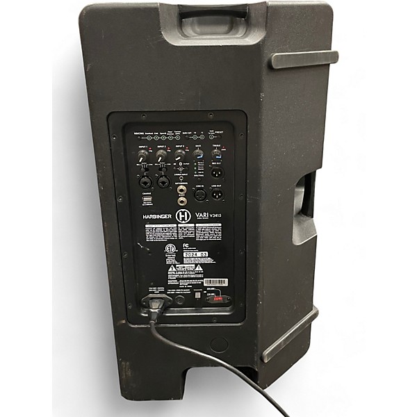 Used Harbinger VARI V3415 Powered Speaker