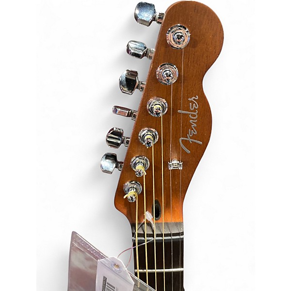 Used 2025 Fender Standard acoustasonic telecaster Black Acoustic Electric Guitar