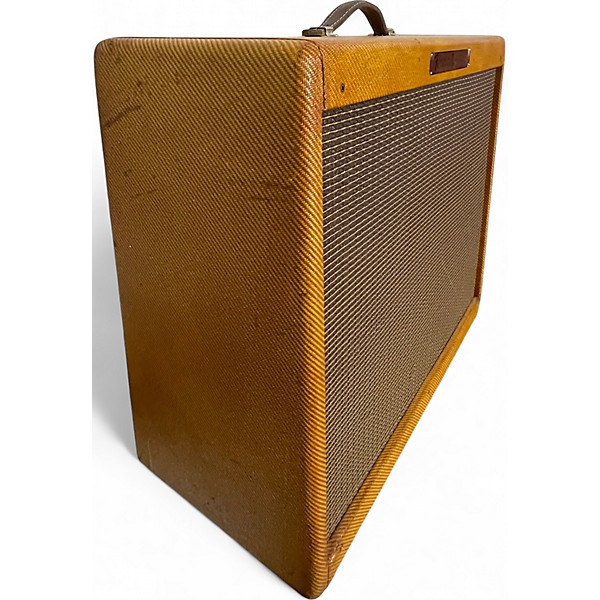 Used Fender 1957 Reissue Twin 40W 2x12 Tweed Tube Guitar Combo Amp