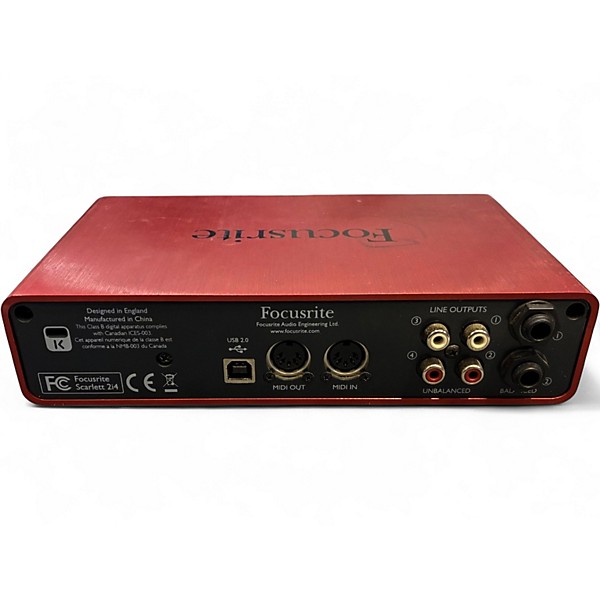 Used Focusrite Scarlett 2i4 Gen 2 Audio Interface