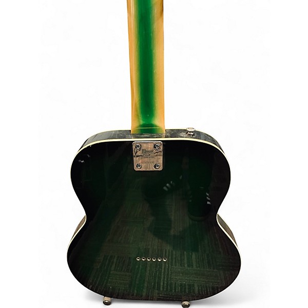 Used Burns London  STEER  GREEN BURST  Hollow Body Electric Guitar