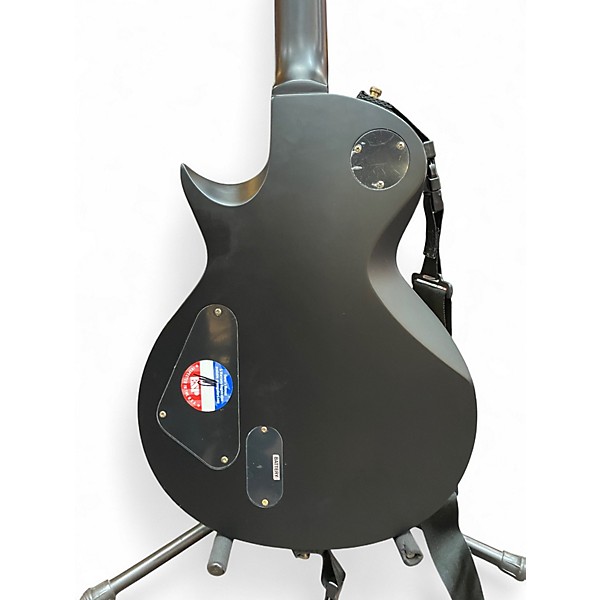 Used ESP LTD EC1000 Deluxe Vintage Black Solid Body Electric Guitar