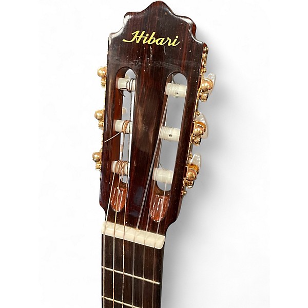 Used Hibari CLASSICAL Natural Classical Acoustic Guitar