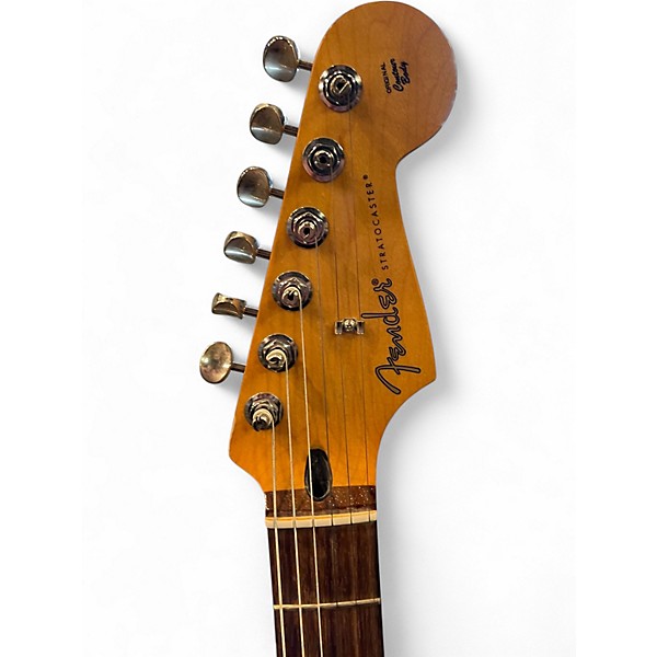 Used Fender 70TH ANNIVERSARY PLAYER STRAT Dakota Red Solid Body Electric Guitar