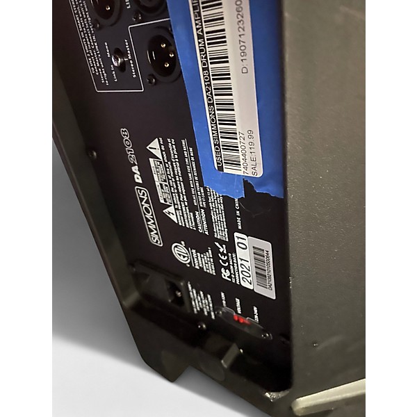 Used Simmons DA2108 Drum Amplifier