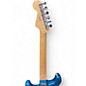 Used Fender Standard Stratocaster Blue Solid Body Electric Guitar