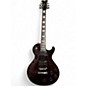 Used Dean Thoroughbred Deluxe Flame Top TRANSPARENT RED Solid Body Electric Guitar thumbnail
