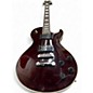 Used Dean Thoroughbred Deluxe Flame Top TRANSPARENT RED Solid Body Electric Guitar