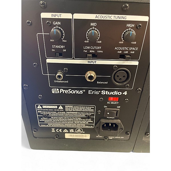 Used PreSonus ERIS STUDIO 4 PAIR Powered Monitor