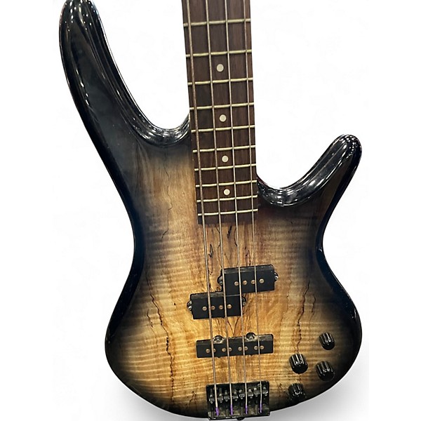 Used Ibanez GSR200SM NATURAL GRAY BURST Electric Bass Guitar