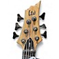 Used ESP LTD B206SM 6 String SALTED MAPLE Electric Bass Guitar