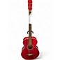 Used Squier SB-31M CANDY APPLE RED Acoustic Bass Guitar thumbnail
