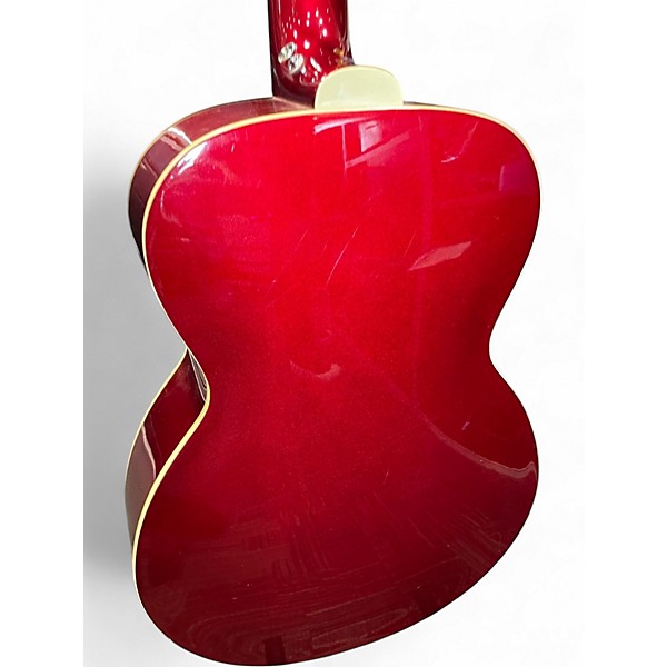 Used Squier SB-31M CANDY APPLE RED Acoustic Bass Guitar