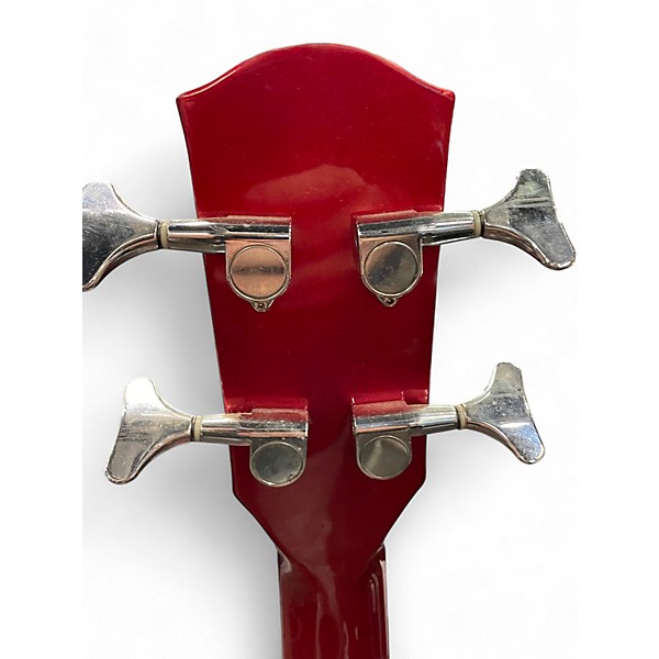 Used Squier SB-31M CANDY APPLE RED Acoustic Bass Guitar