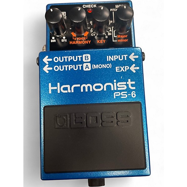 Used BOSS PS6 Harmonist Effect Pedal