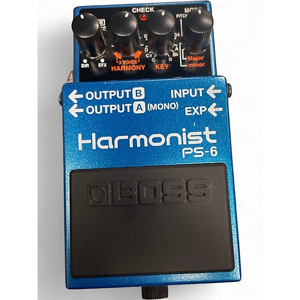 Used BOSS PS6 Harmonist Effect Pedal
