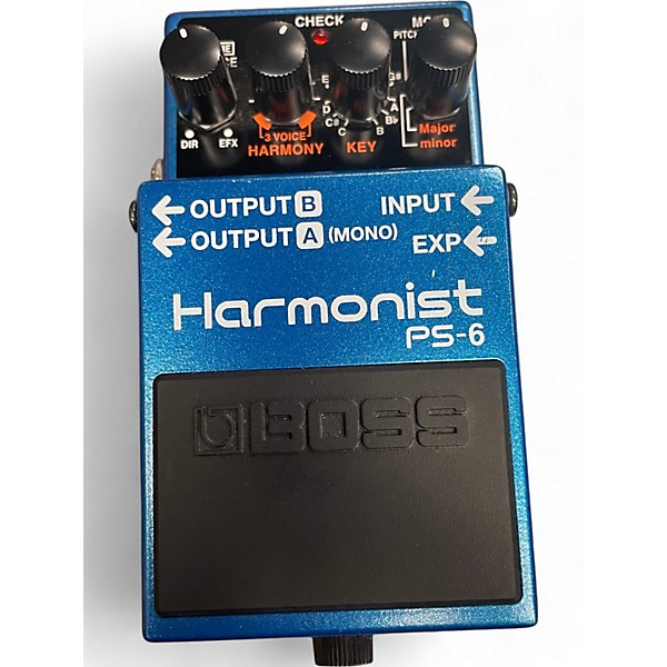 Used BOSS PS6 Harmonist Effect Pedal