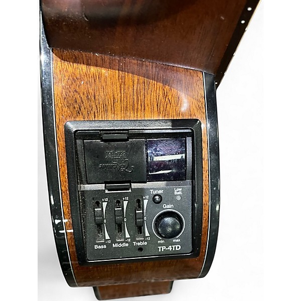 Used Takamine GF30CE 3 Color Sunburst Acoustic Guitar