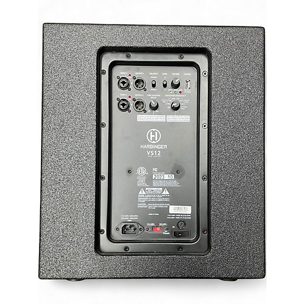 Used Harbinger VARI VS12 Powered Subwoofer