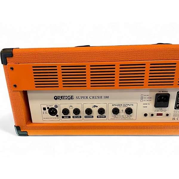 Used Orange Amplifiers Super Crush 100 Solid State Guitar Amp Head