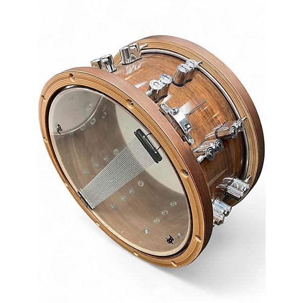 Used PDP by DW 14X8 Limited Edition Dark Stain Maple And Walnut Snare Natural Drum