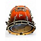 Used Pearl 3 Piece Vision ORANGE TO BLACK FADE Drum Kit thumbnail