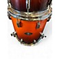 Used Pearl 3 Piece Vision ORANGE TO BLACK FADE Drum Kit