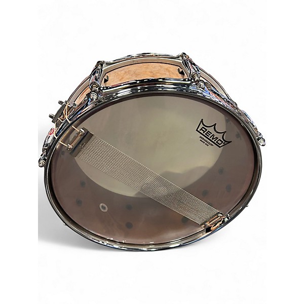 Used Pearl 14X5 Omar Hakim Snare Natural Drum