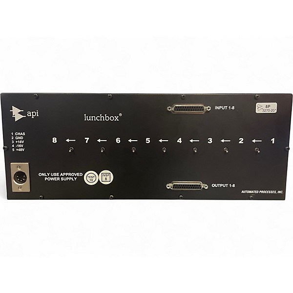 Used API Lunchbox Rack Equipment