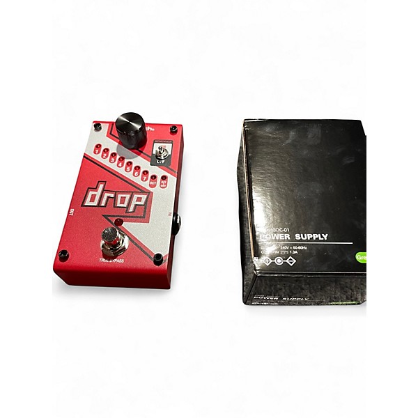 Used DigiTech The Drop Polyphonic Drop Tune Pitch-Shifter Effect Pedal