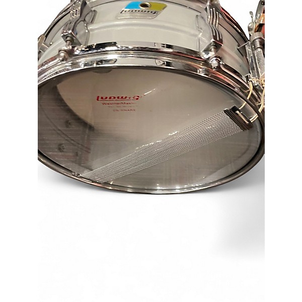 Used Ludwig 5.5X14 Acrolite Snare gray Drum