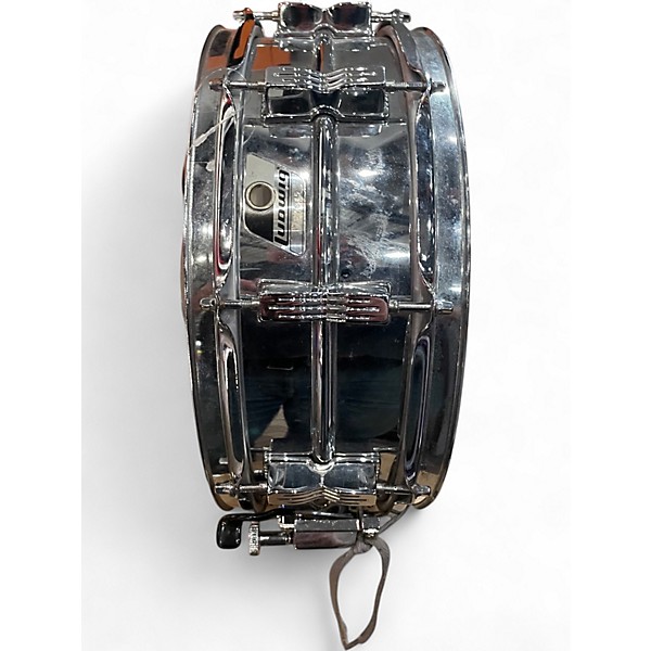 Used Ludwig 14X5.5 Accent CS Snare Chrome Silver Drum