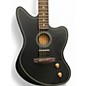 Used Fender acoustasonic jazzmaster standard matte black Acoustic Electric Guitar thumbnail