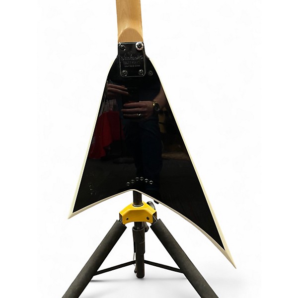 Used Jackson JS32T Randy Rhoads Black with White Bevels Solid Body Electric Guitar