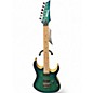 Used Ibanez Rg652ahmfx Nebula green burst Solid Body Electric Guitar thumbnail