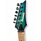 Used Ibanez Rg652ahmfx Nebula green burst Solid Body Electric Guitar