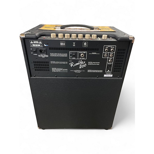 Used Fender Rumble V3 200W *AI IS* Bass Combo Amp