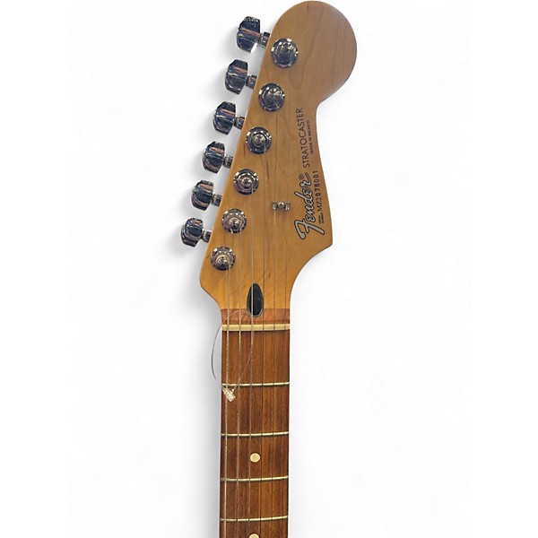 Used Fender Standard Stratocaster Roland Ready Black Solid Body Electric Guitar