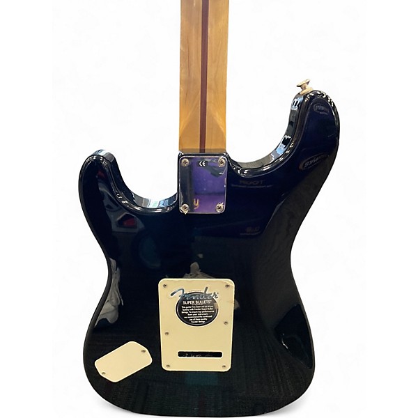 Used Fender Standard Stratocaster Roland Ready Black Solid Body Electric Guitar