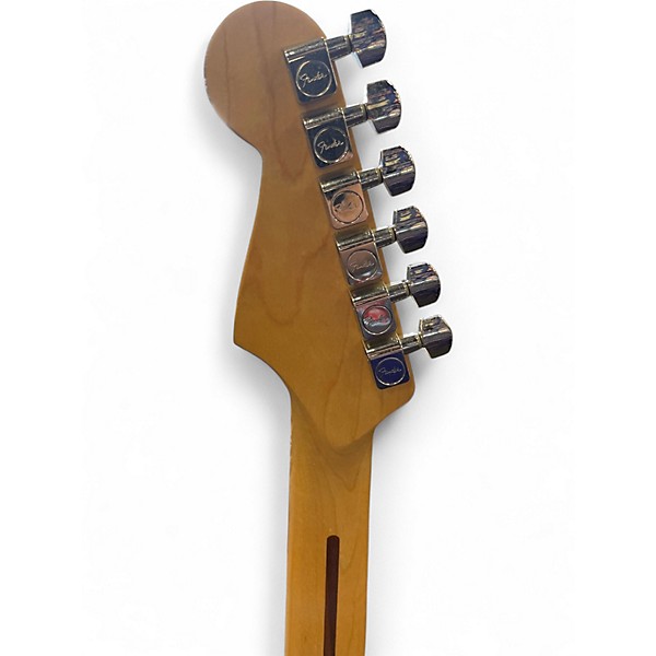 Used Fender Standard Stratocaster Roland Ready Black Solid Body Electric Guitar